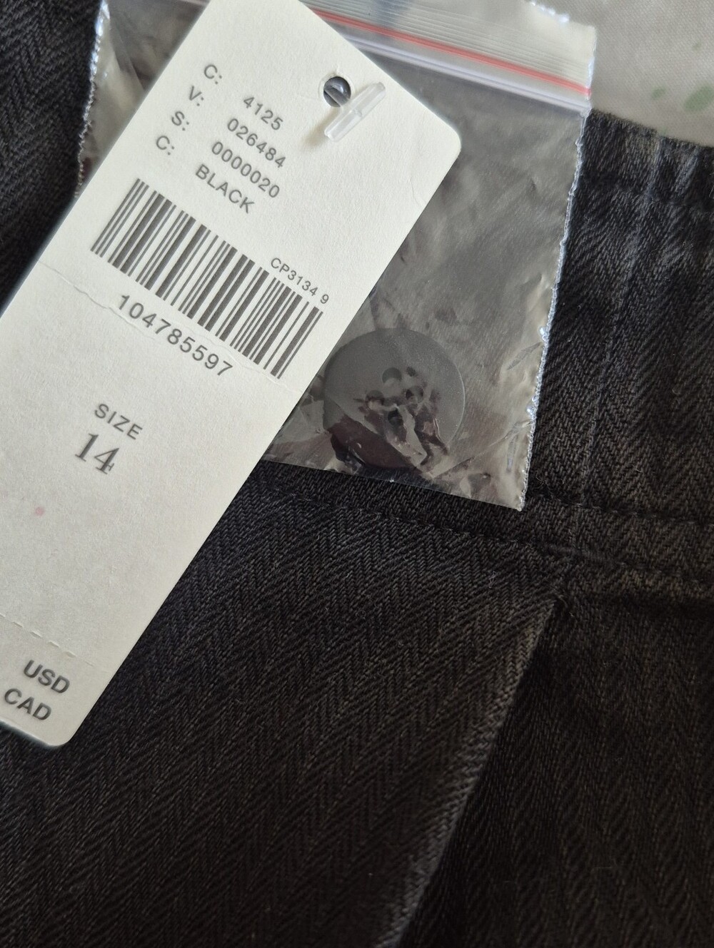 NWT★ Anthropologie Lace Hem Pants / 14 - Picture 12 of 12
